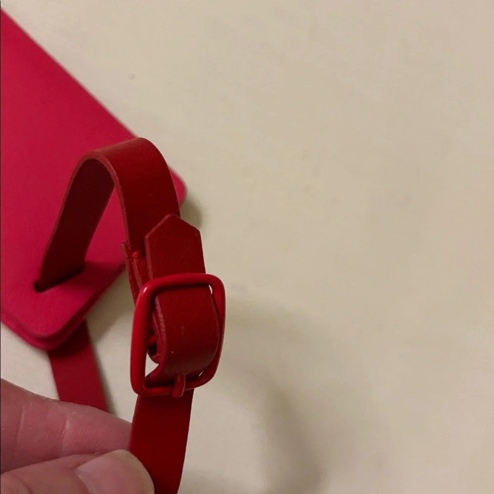 Dior Red Purse Tag/Mirror - Picture 4 of 4